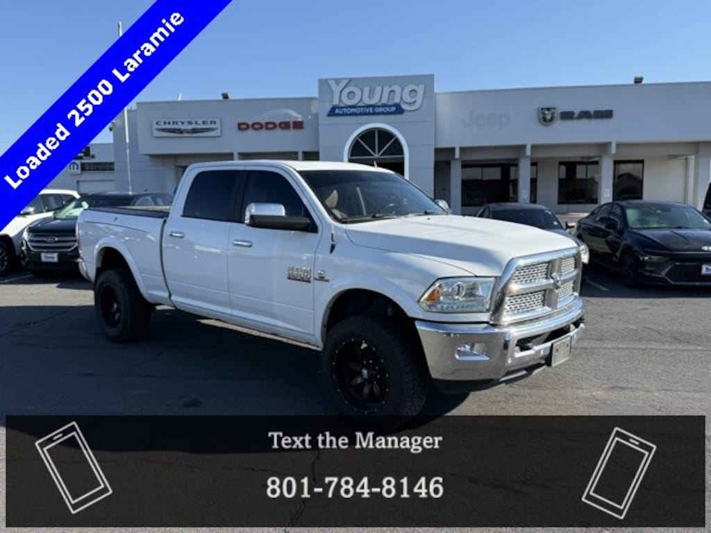 Used 2018 Ram 2500 Laramie Truck Crew Cab