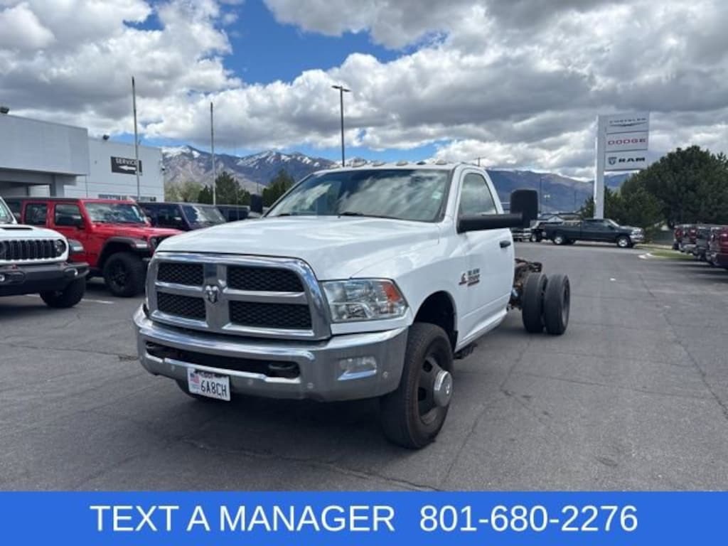 Used 2017 Ram 3500 Chassis Cab Tradesman Truck Regular Cab