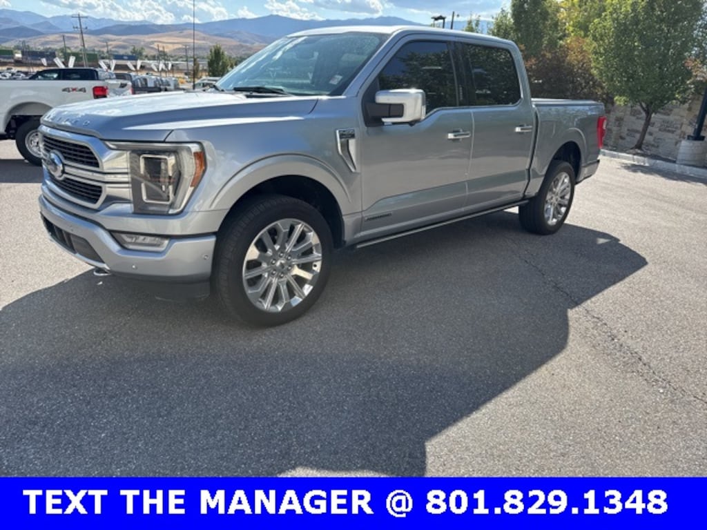 Used 2022 Ford F-150 Limited Truck SuperCrew Cab