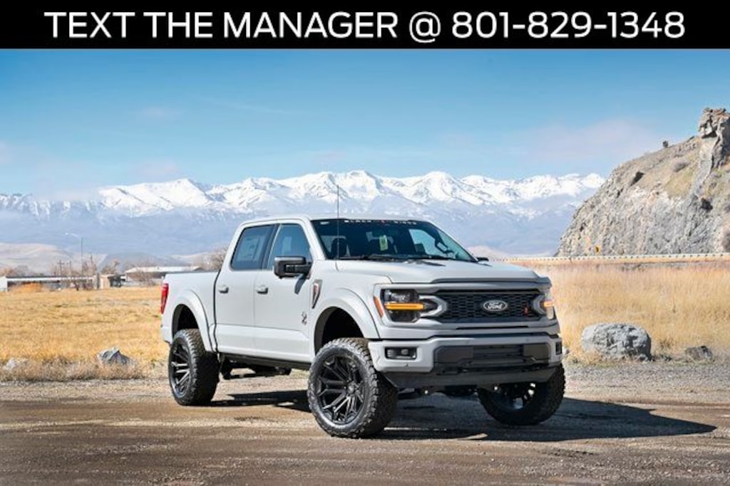 New 2025 Ford F-150 Black Widow Truck SuperCrew Cab