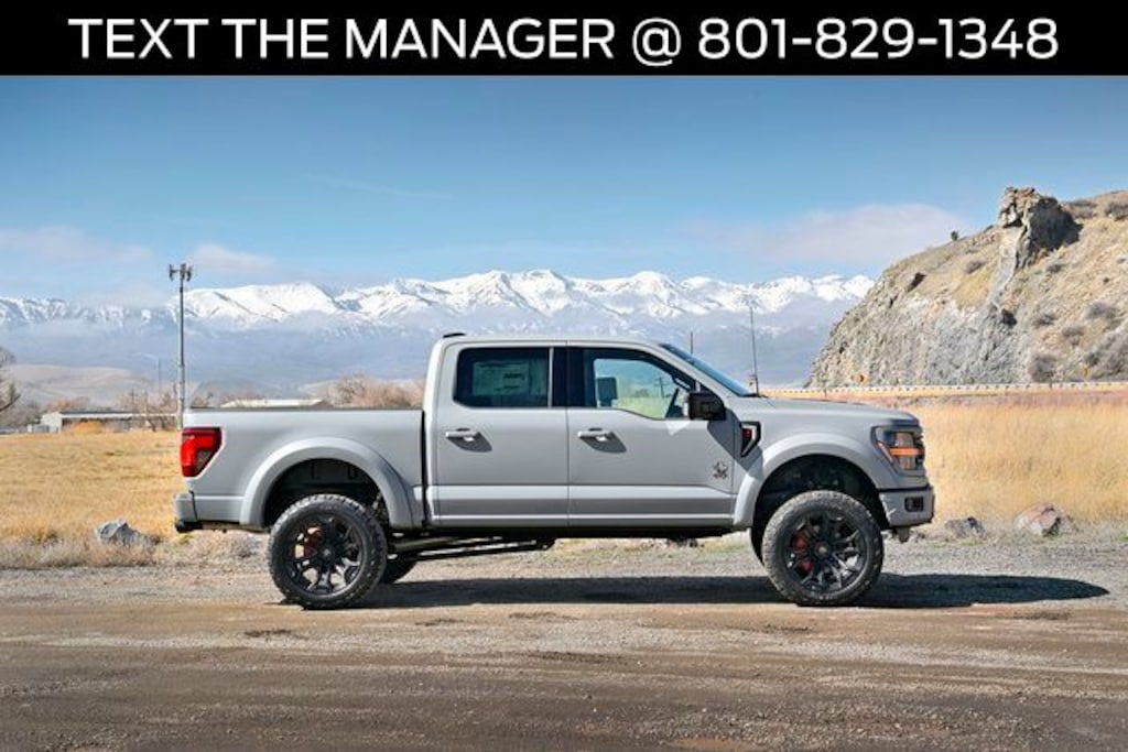 New 2025 Ford F-150 Black Widow Truck SuperCrew Cab