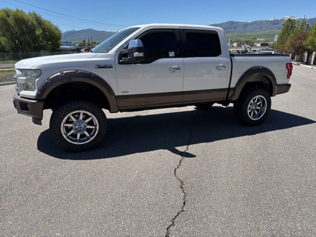 Used 2015 Ford F-150 Lariat Truck SuperCrew Cab