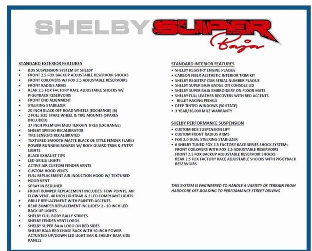 Used 2024 Ford F-250 Shelby Truck Crew Cab
