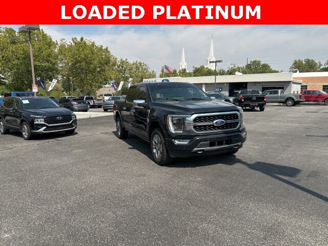 Used 2021 Ford F-150 Platinum with VIN 1FTFW1EDXMFC71578 for sale in Brigham City, UT