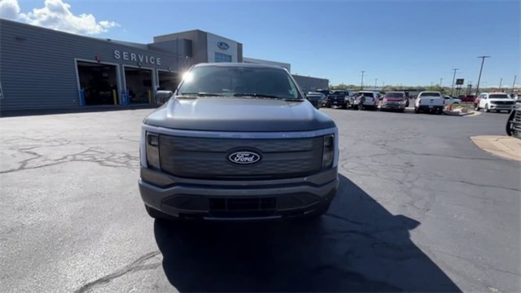 Used 2024 Ford F-150 Lightning Lariat Truck SuperCrew Cab