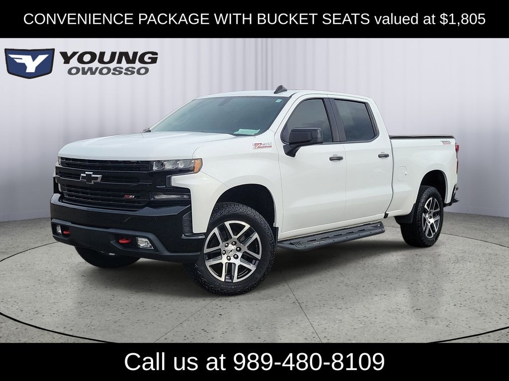 Used 2019 Chevrolet Silverado 1500 LT Trail Boss Truck Crew Cab