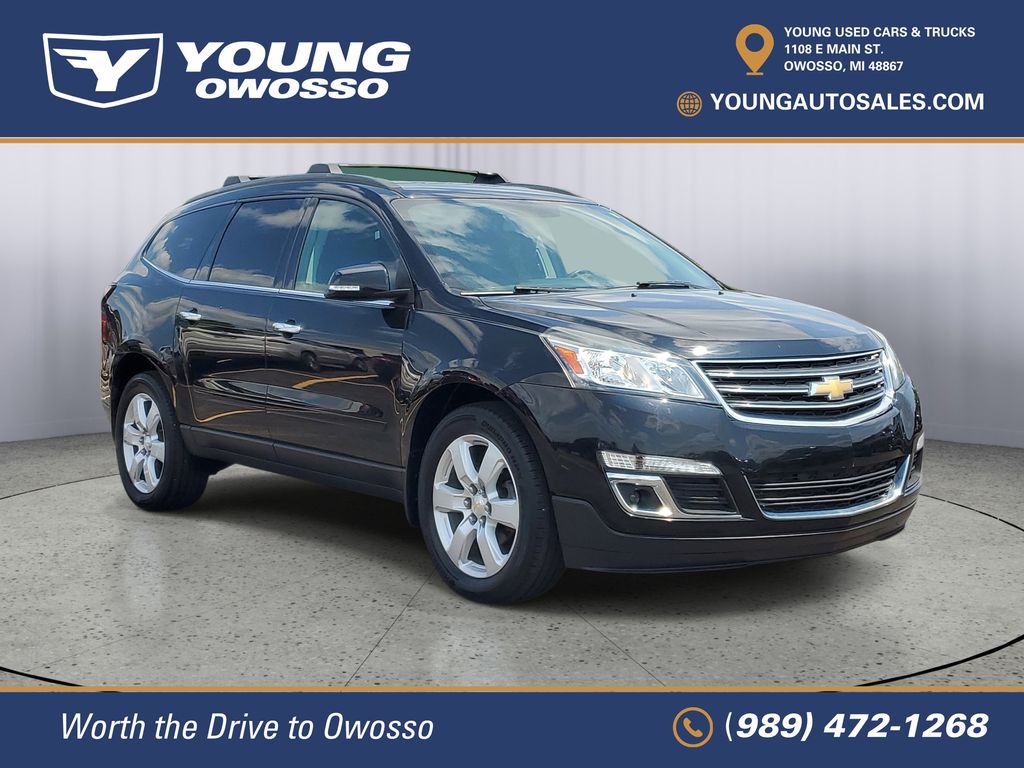 Used 2017 Chevrolet Traverse 1LT with VIN 1GNKVGKD2HJ181893 for sale in Owosso, MI