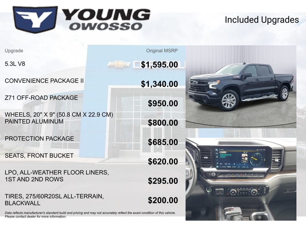 Certified 2024 Chevrolet Silverado 1500 RST Truck Crew Cab