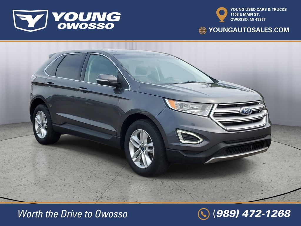 Used 2017 Ford Edge SEL with VIN 2FMPK4J8XHBB36131 for sale in Owosso, MI