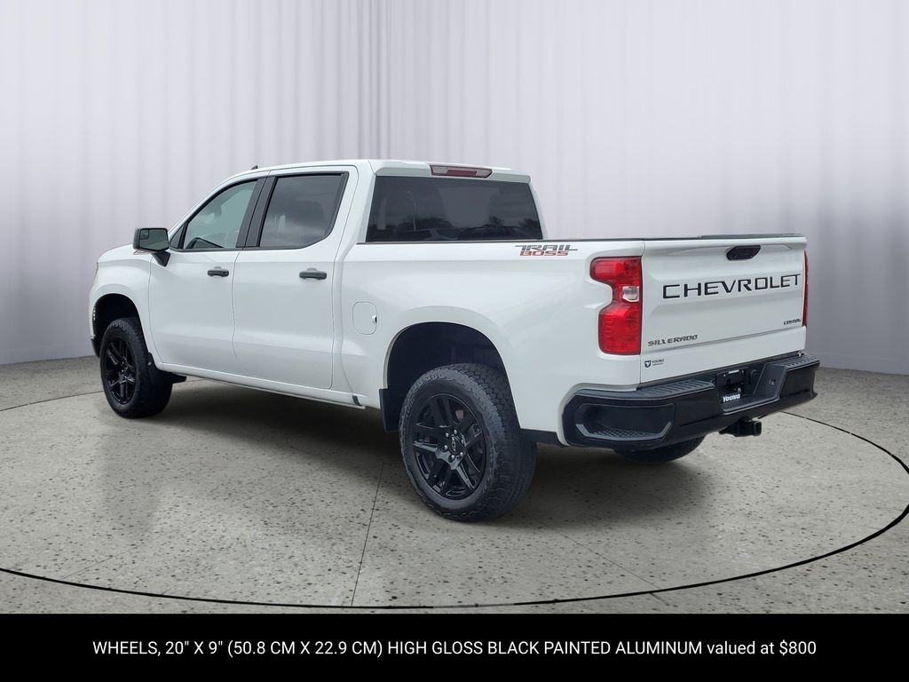 Certified 2025 Chevrolet Silverado 1500 Custom Trail Boss Truck Crew Cab