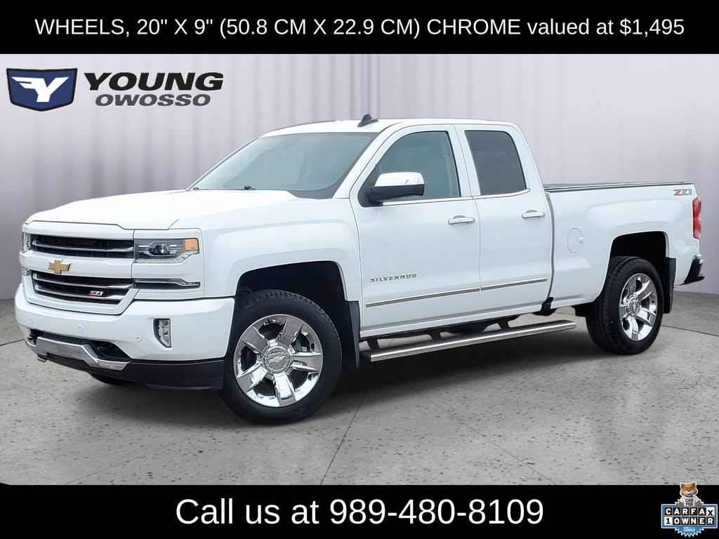 Used 2018 Chevrolet Silverado 1500 LTZ Truck Double Cab