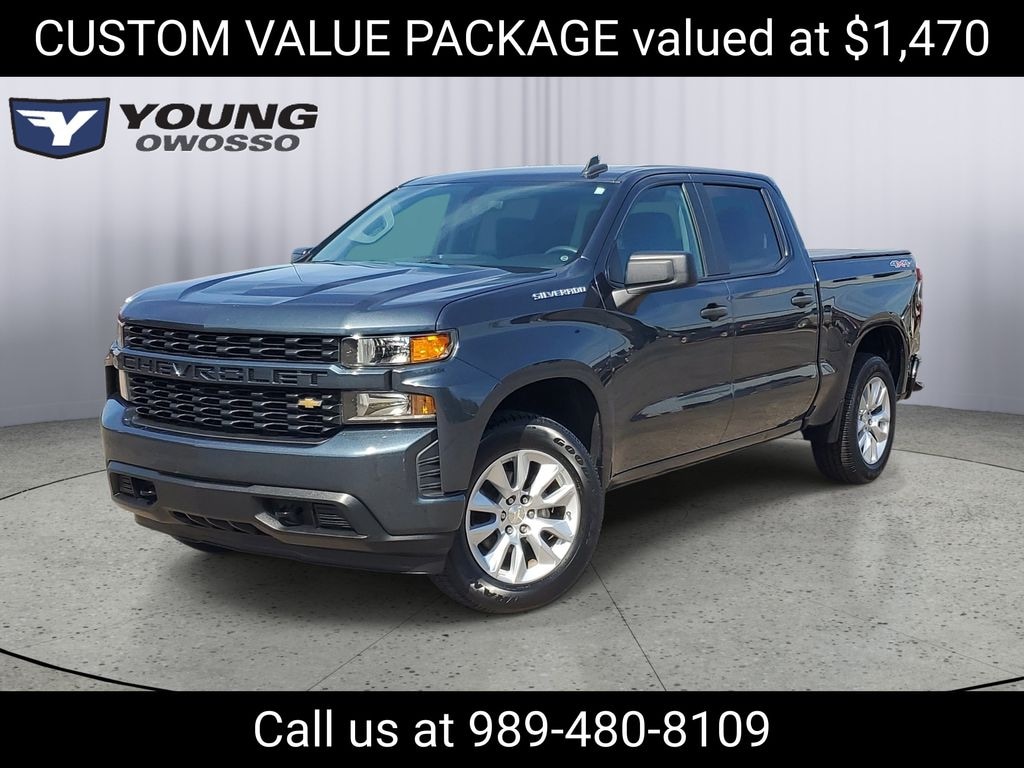 Certified 2020 Chevrolet Silverado 1500 Custom Truck Crew Cab