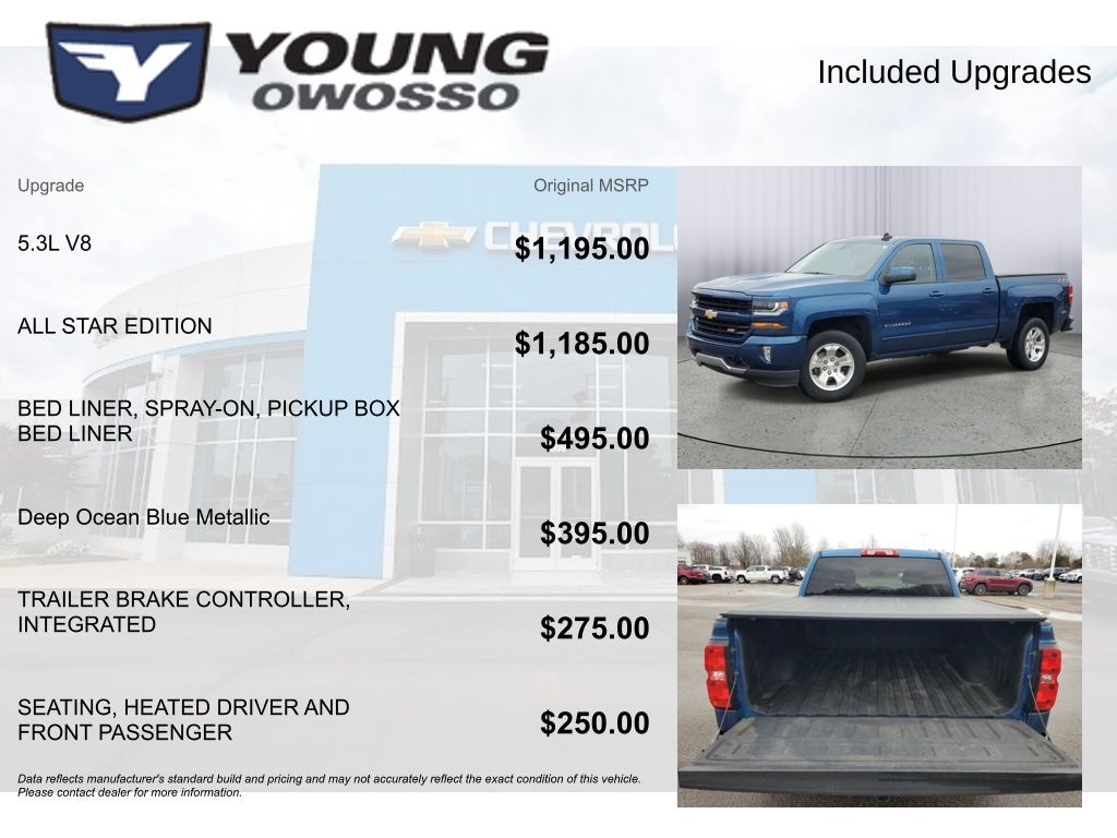 Used 2018 Chevrolet Silverado 1500 LT Truck Crew Cab