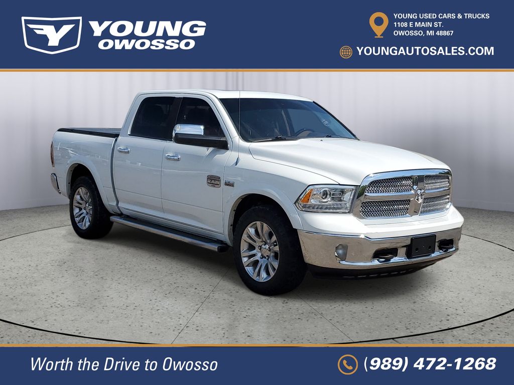 Used 2013 RAM Ram 1500 Laramie Longhorn with VIN 1C6RR7PT2DS517839 for sale in Owosso, MI