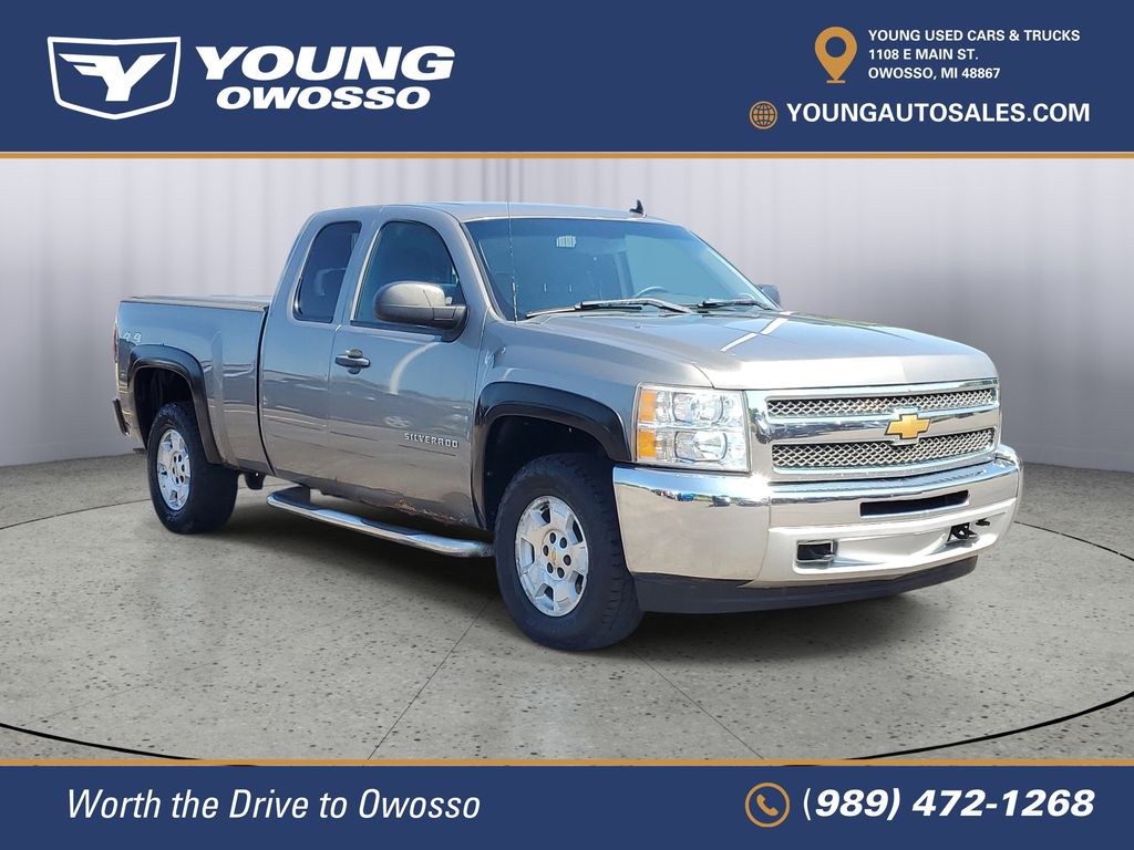 Used 2013 Chevrolet Silverado 1500 LT with VIN 1GCRKSE74DZ334407 for sale in Owosso, MI