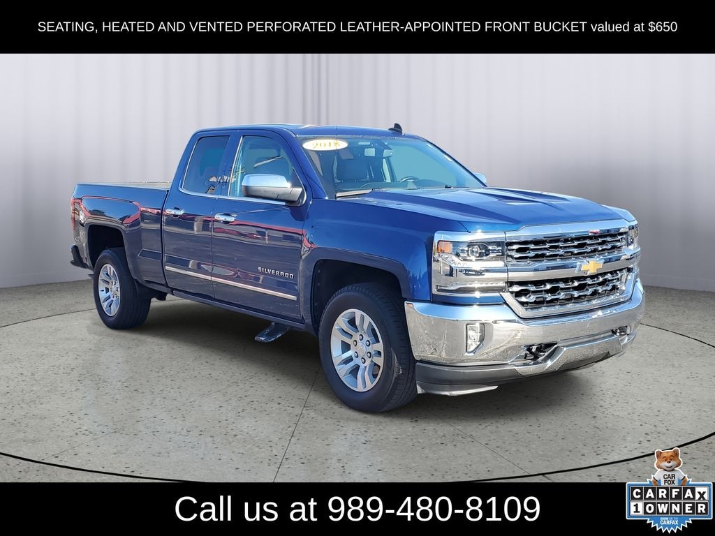Used 2018 Chevrolet Silverado 1500 LTZ Truck Double Cab