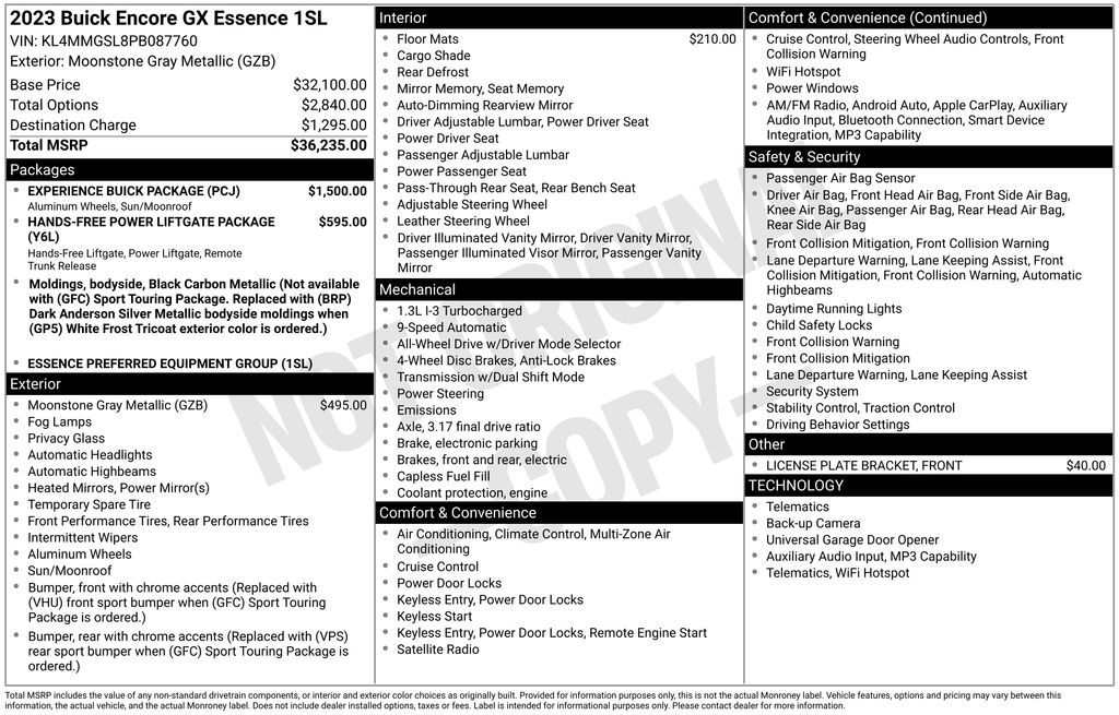 2023 Buick Encore GX Essence - Photo 13