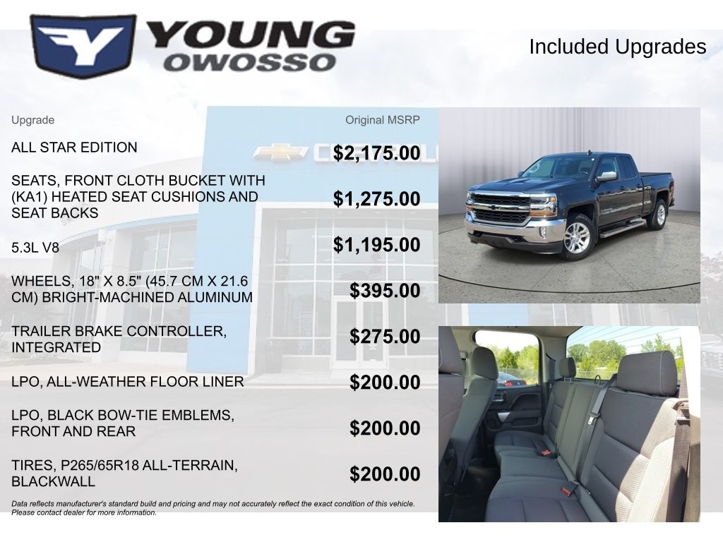 Used 2018 Chevrolet Silverado 1500 LT Truck Double Cab