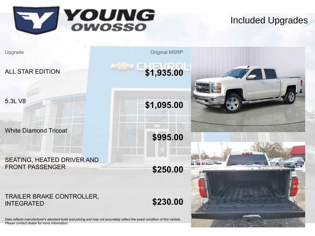 Used 2015 Chevrolet Silverado 1500 LT Truck Crew Cab