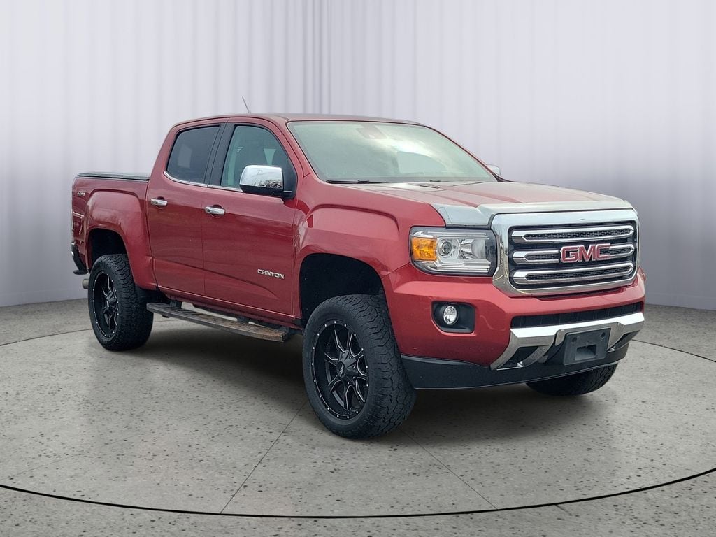 Used 2016 GMC Canyon SLT with VIN 1GTP6DE13G1315398 for sale in Owosso, MI