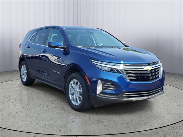 Used 2022 Chevrolet Equinox LT with VIN 3GNAXUEV5NS176917 for sale in Owosso, MI