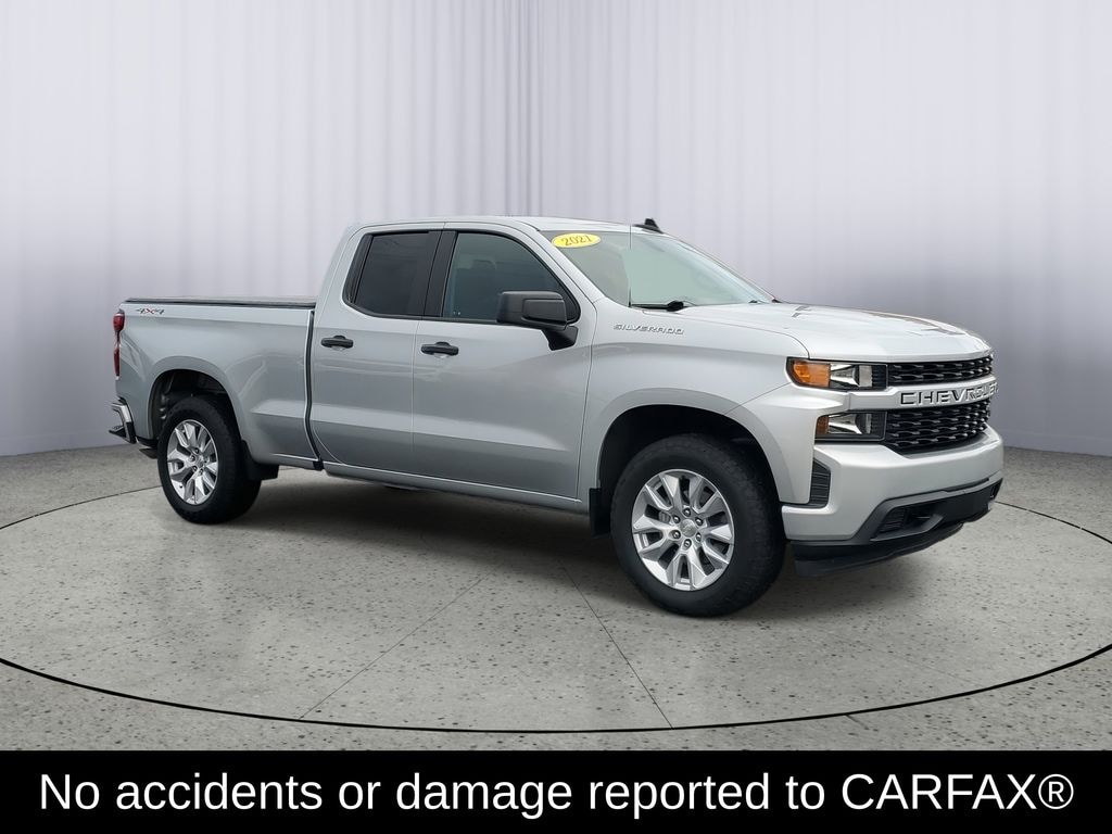 Used 2021 Chevrolet Silverado 1500 Custom Truck Double Cab