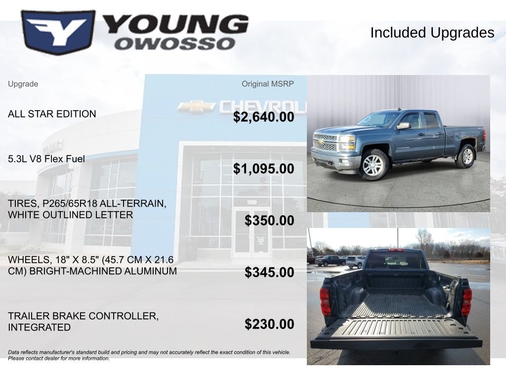 Used 2014 Chevrolet Silverado 1500 LT Truck Double Cab