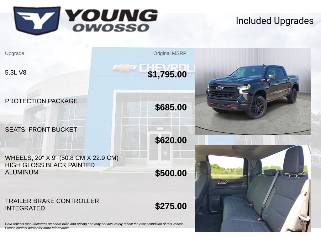 Certified 2023 Chevrolet Silverado 1500 LT Trail Boss Truck Crew Cab