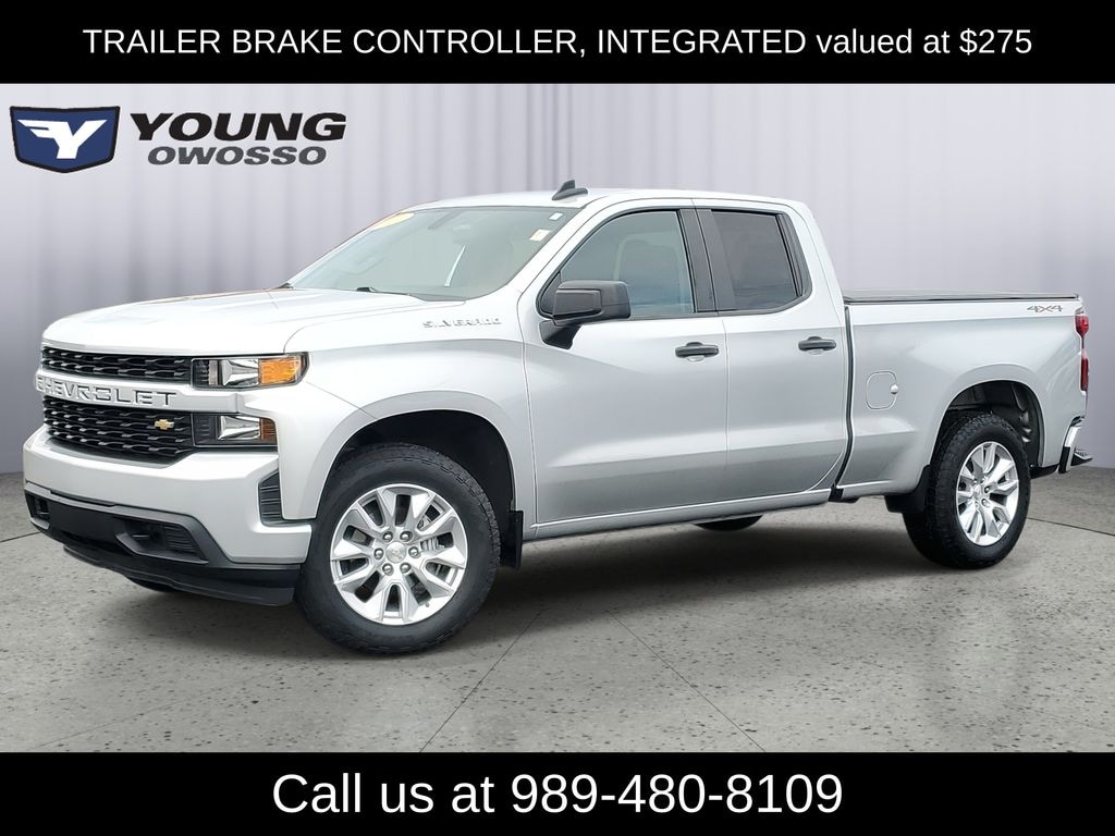 Used 2021 Chevrolet Silverado 1500 Custom Truck Double Cab