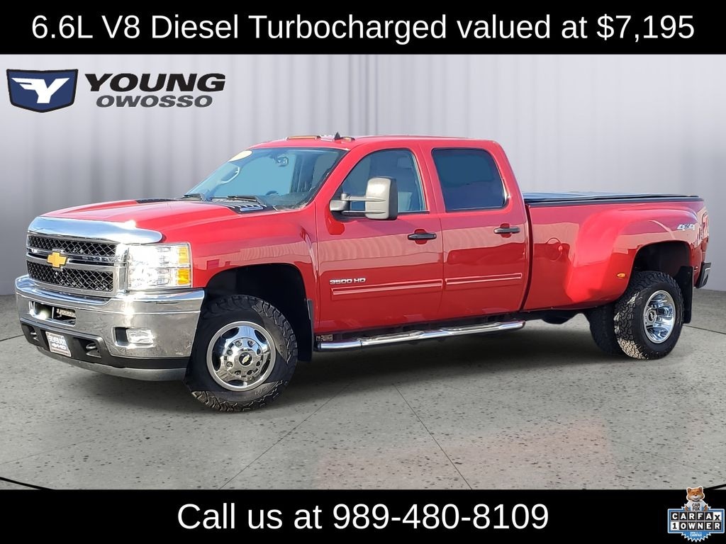 Used 2011 Chevrolet Silverado 3500HD LT Truck Crew Cab