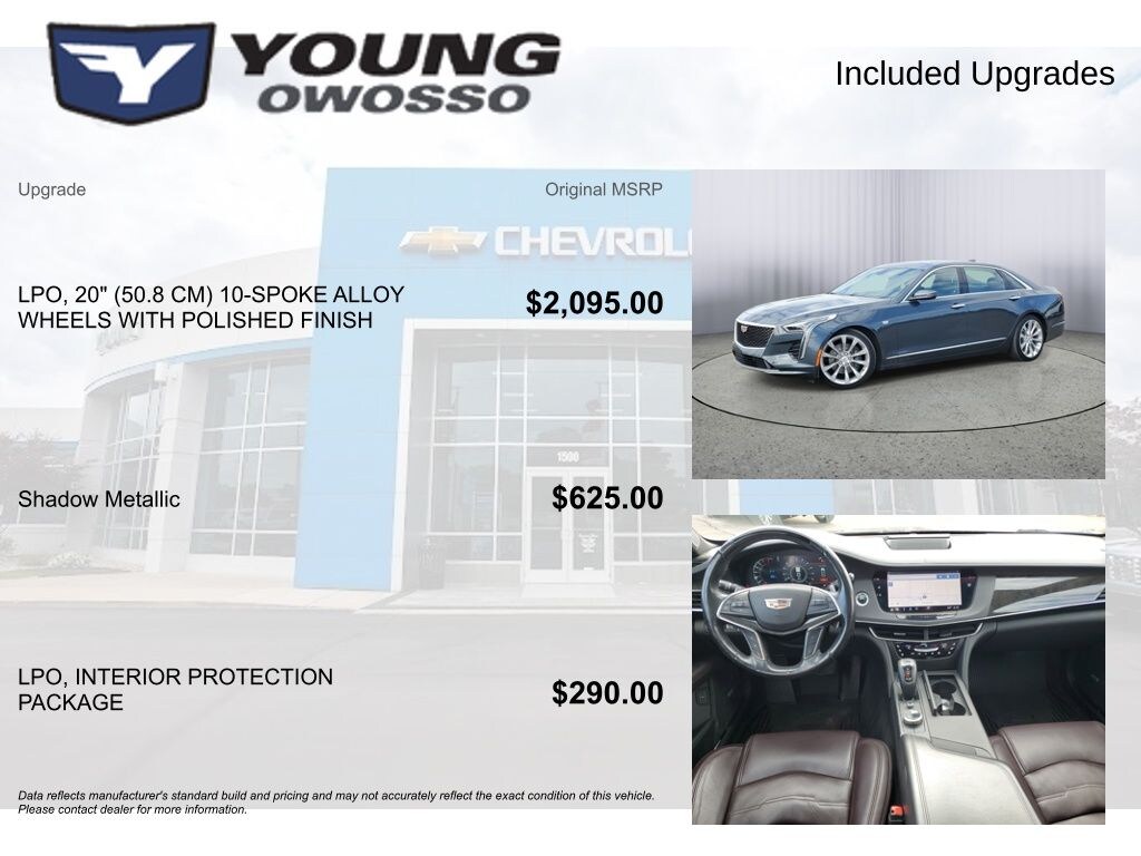 Used 2020 CADILLAC CT6 3.6L Premium Luxury Sedan