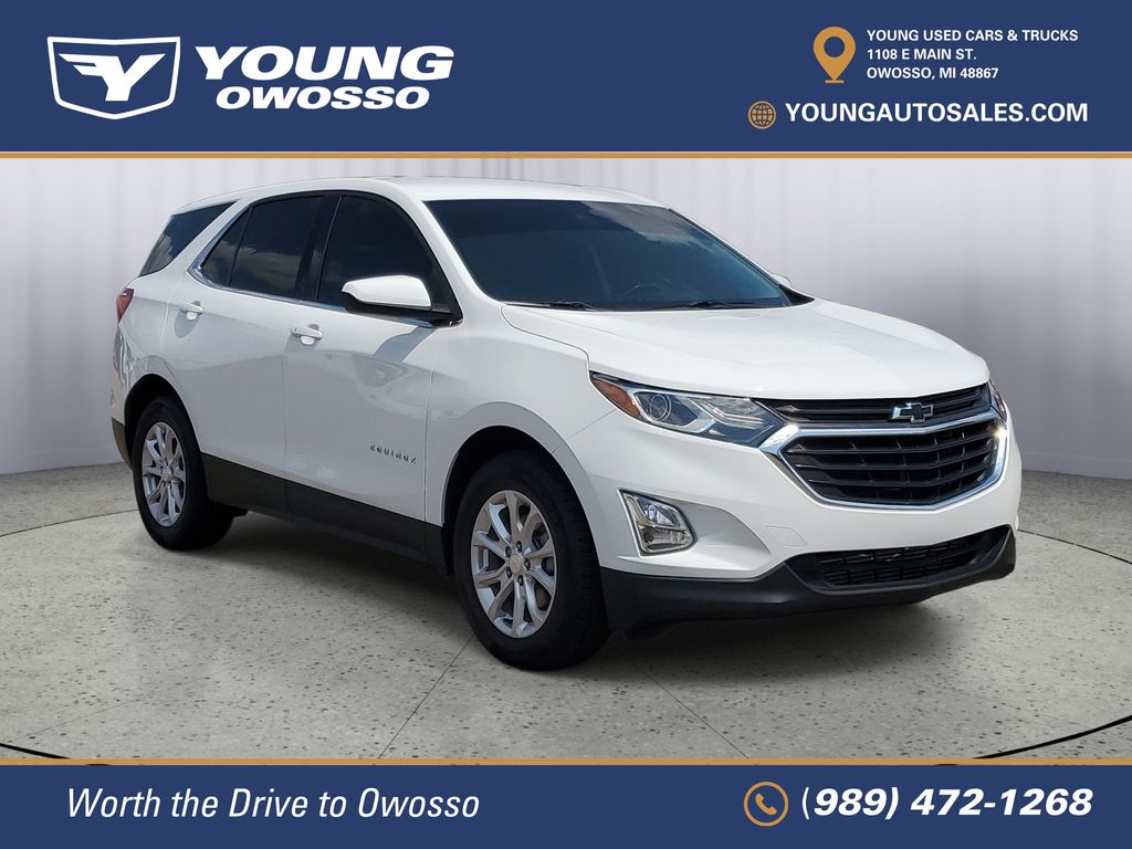 Used 2020 Chevrolet Equinox 2FL with VIN 3GNAXJEV8LS613353 for sale in Owosso, MI