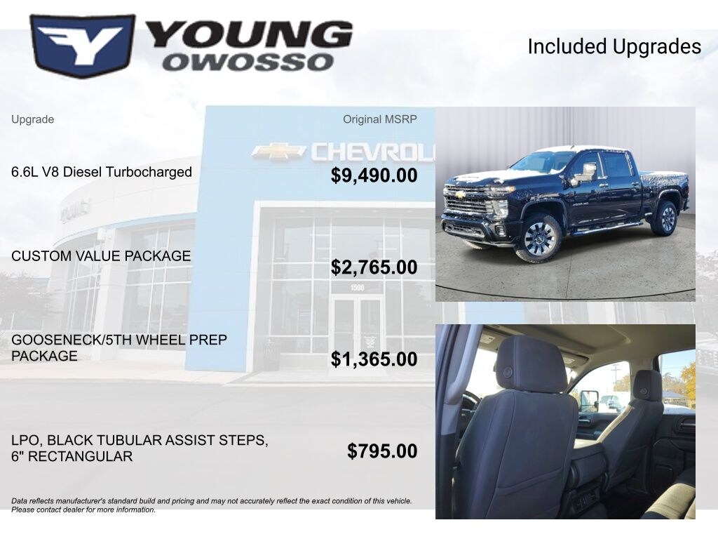 Certified 2024 Chevrolet Silverado 2500 HD Custom Truck Crew Cab