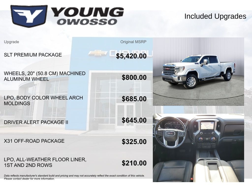 Used 2021 GMC Sierra 2500 HD SLT Truck Crew Cab