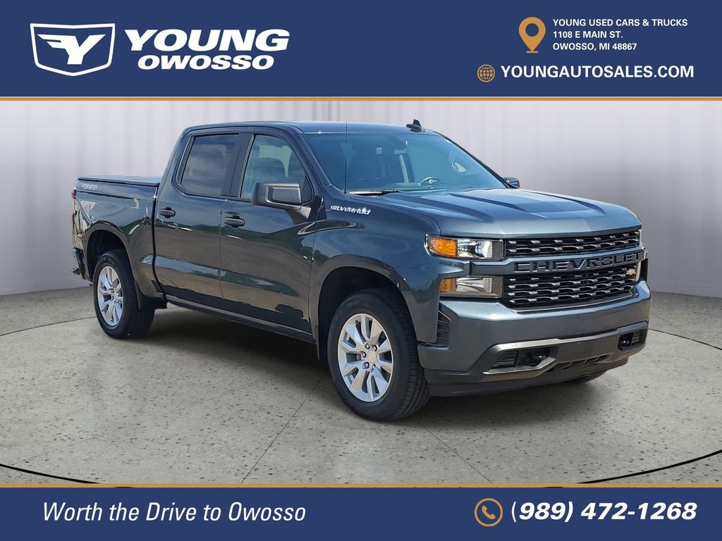 Used 2020 Chevrolet Silverado 1500 Custom Truck Crew Cab