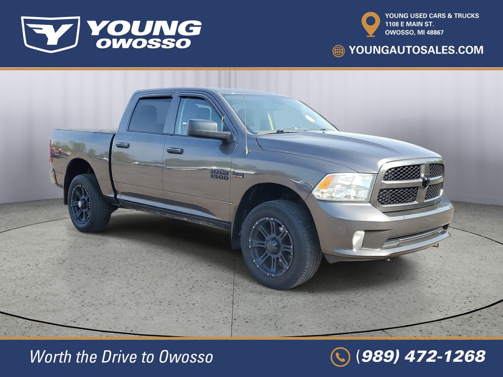 Used 2014 RAM Ram 1500 Pickup Express with VIN 1C6RR7KT4ES203473 for sale in Owosso, MI
