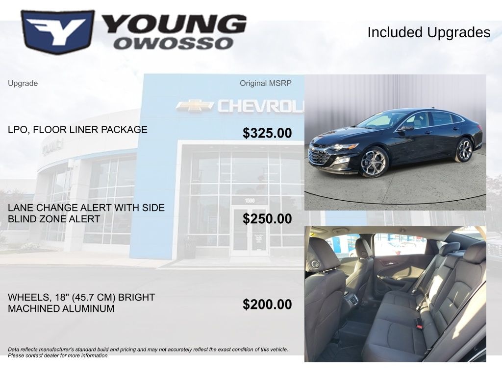 Used 2025 Chevrolet Malibu LT Sedan