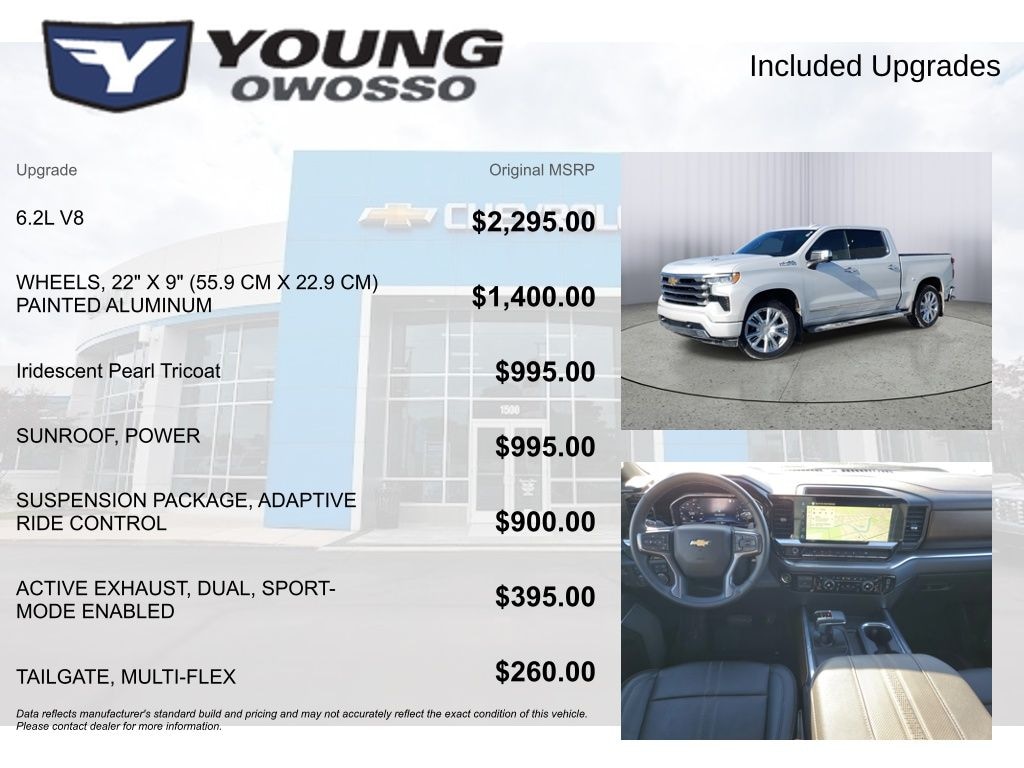 Used 2024 Chevrolet Silverado 1500 High Country Truck Crew Cab