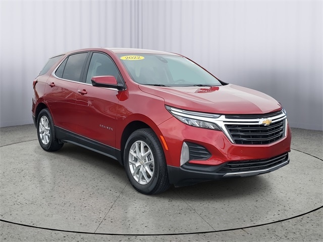 Certified 2022 Chevrolet Equinox LT with VIN 3GNAXKEV8NL199610 for sale in Owosso, MI