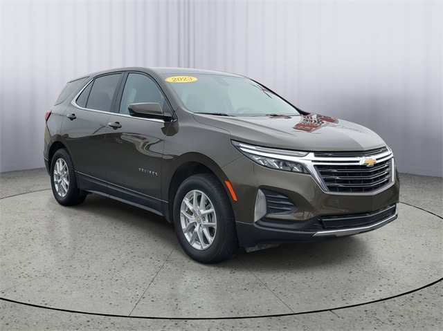 Certified 2023 Chevrolet Equinox LT with VIN 3GNAXUEG1PL114736 for sale in Owosso, MI
