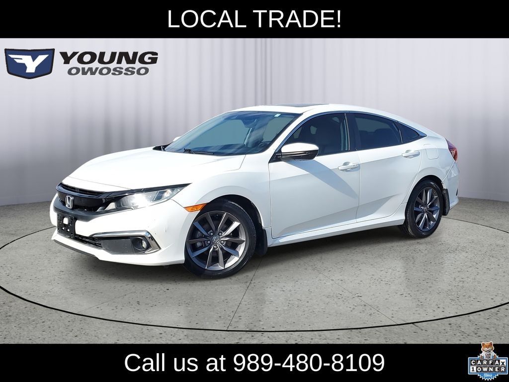 Used 2019 Honda Civic EX-L Sedan