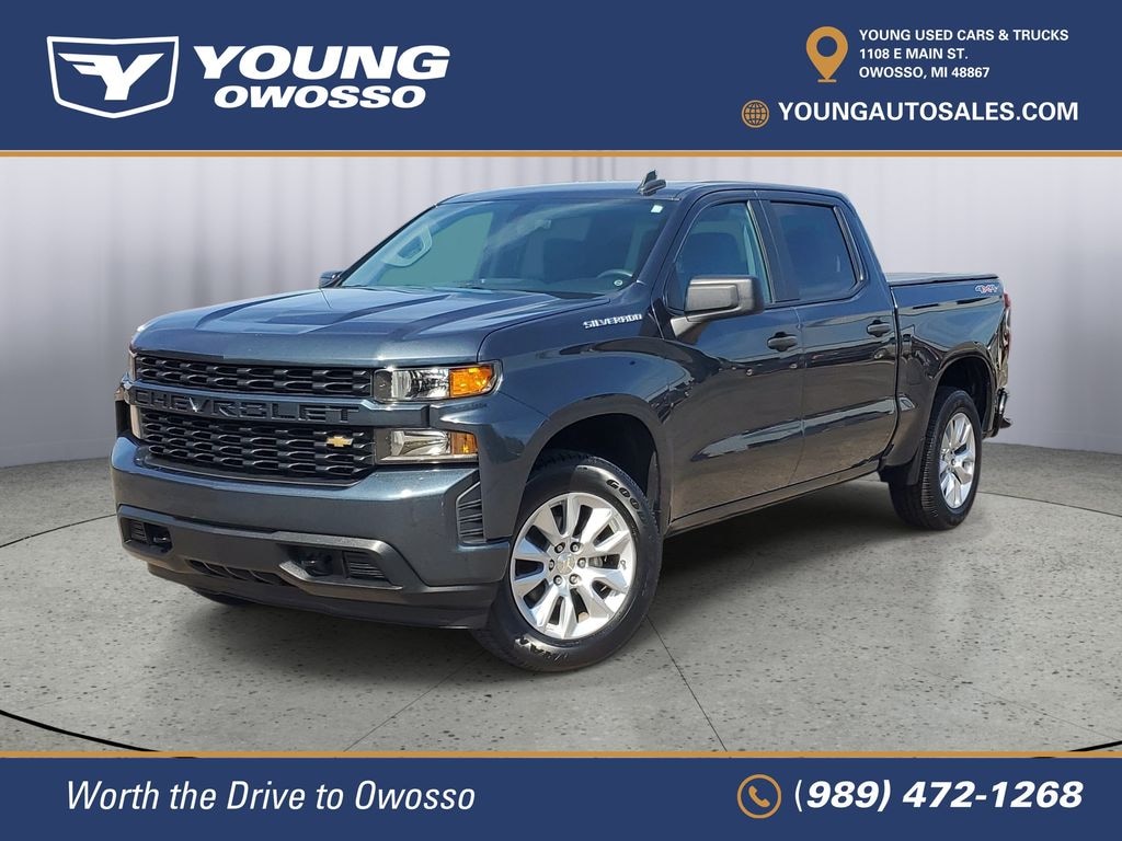 Used 2020 Chevrolet Silverado 1500 Custom Truck Crew Cab