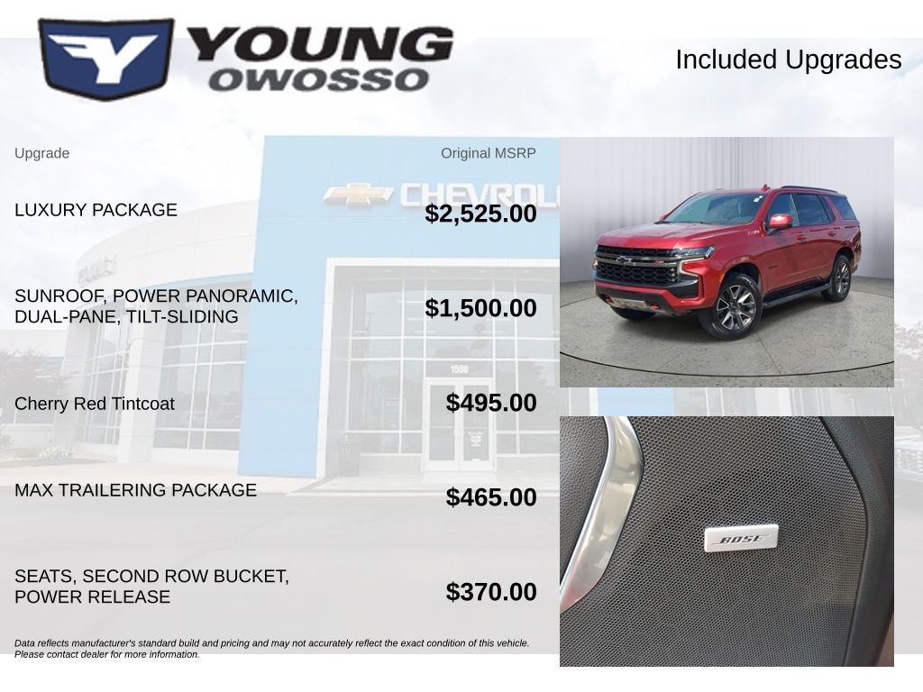 Used 2022 Chevrolet Tahoe Z71 SUV