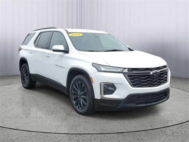 Certified 2023 Chevrolet Traverse RS with VIN 1GNEVJKW4PJ211471 for sale in Owosso, MI
