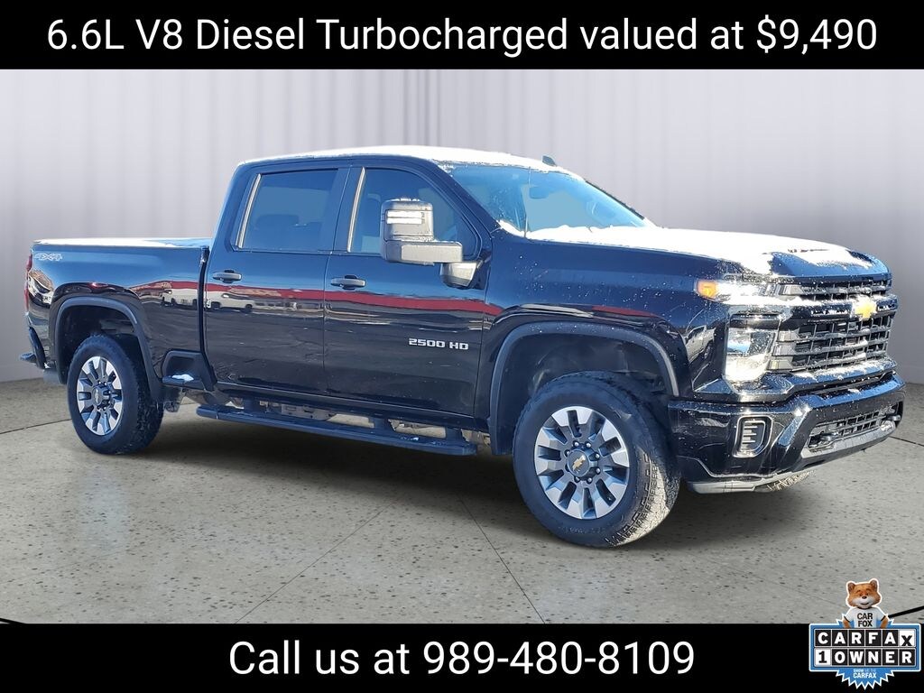 Certified 2024 Chevrolet Silverado 2500 HD Custom Truck Crew Cab