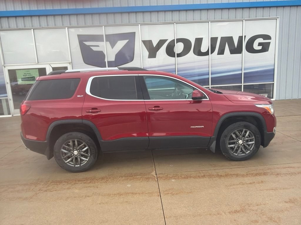 Used 2019 GMC Acadia SLT-1 with VIN 1GKKNULS7KZ277665 for sale in Ionia, MI