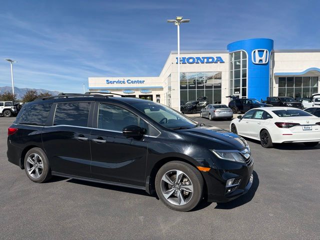Used 2019 Honda Odyssey EX-L with VIN 5FNRL6H60KB506734 for sale in North Logan, UT