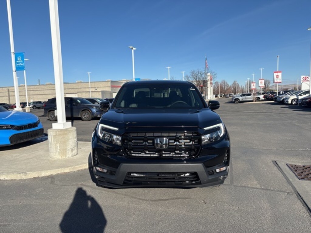 New 2026 Honda Ridgeline Black Edition Truck Crew Cab