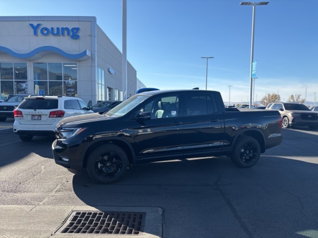 New 2026 Honda Ridgeline Black Edition Truck Crew Cab