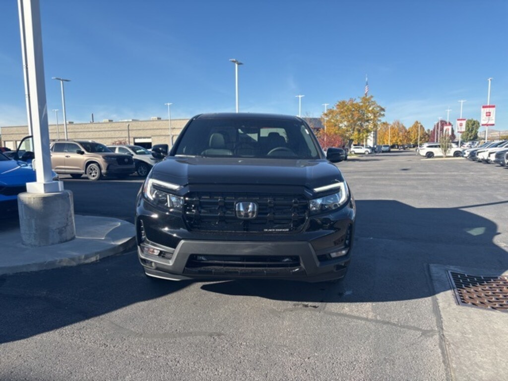 New 2026 Honda Ridgeline Black Edition Truck Crew Cab